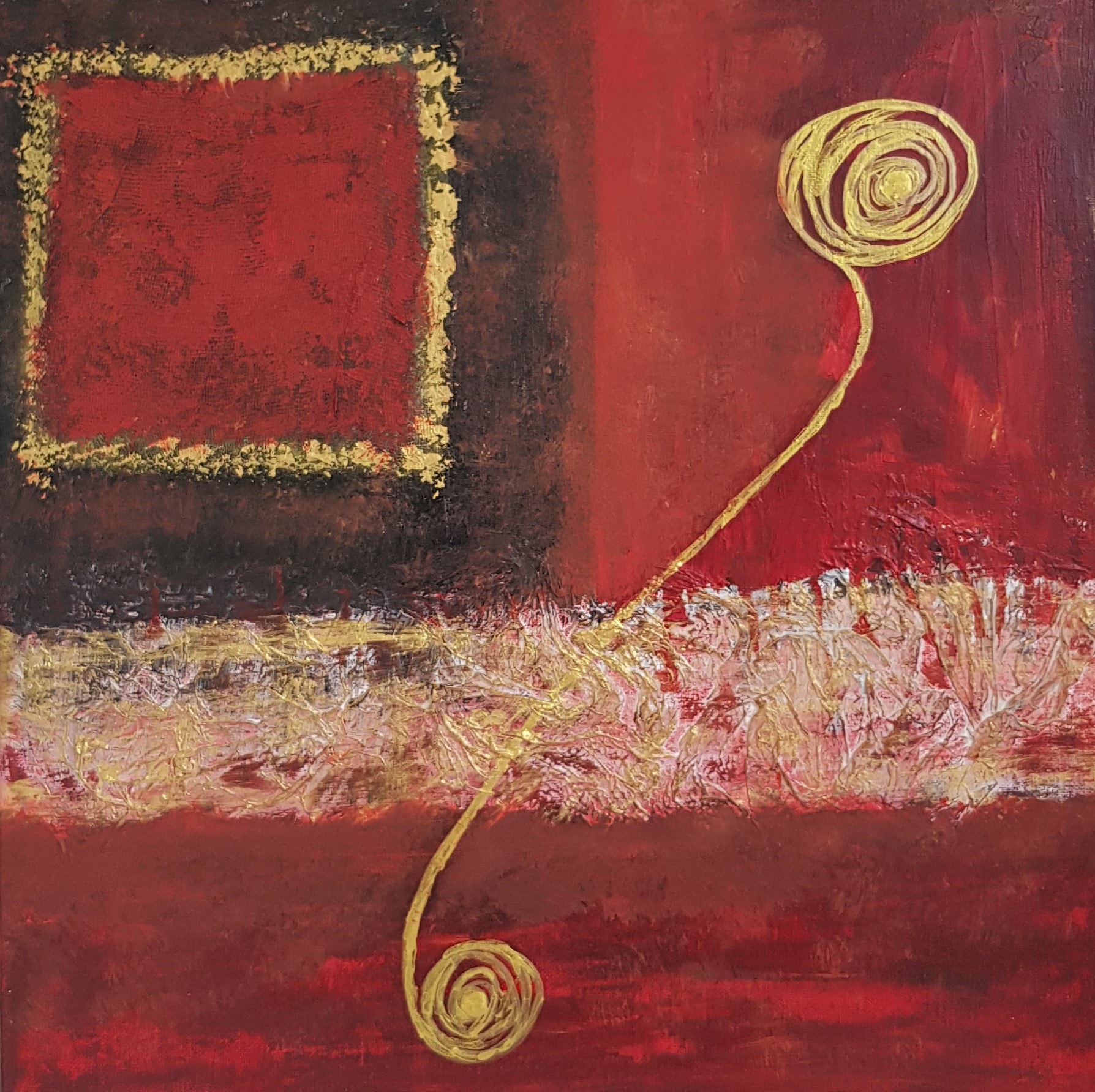 Verbindung - 40x40cm